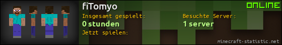 Benutzerleisten 560x90 für fiTomyo