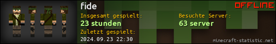 Benutzerleisten 560x90 für fide