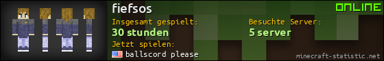 Benutzerleisten 560x90 für fiefsos