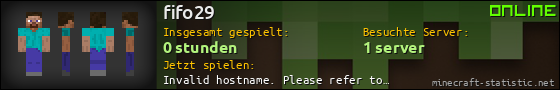 Benutzerleisten 560x90 für fifo29