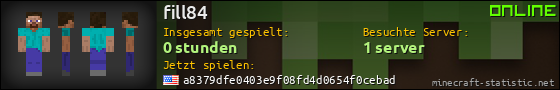 Benutzerleisten 560x90 für fill84