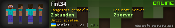 Benutzerleisten 560x90 für finl34