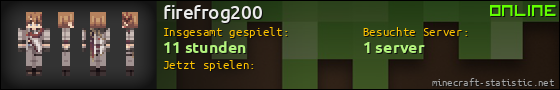 Benutzerleisten 560x90 für firefrog200