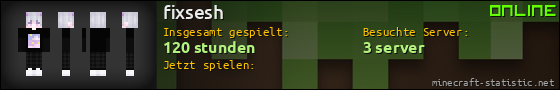 Benutzerleisten 560x90 für fixsesh