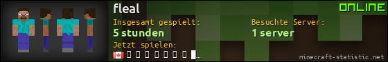 Benutzerleisten 560x90 für fleal