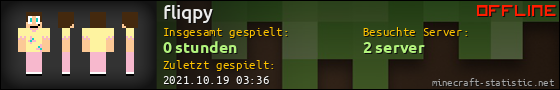 Benutzerleisten 560x90 für fliqpy
