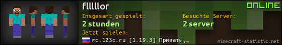 Benutzerleisten 560x90 für flllllor