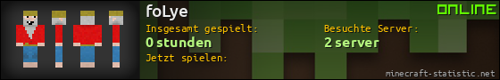 Benutzerleisten 560x90 für foLye