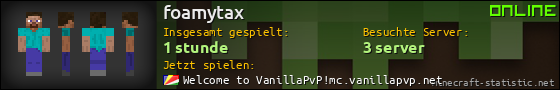 Benutzerleisten 560x90 für foamytax