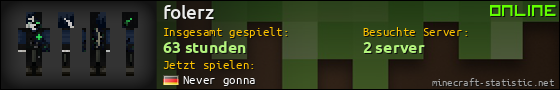 Benutzerleisten 560x90 für folerz