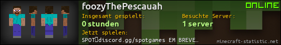 Benutzerleisten 560x90 für foozyThePescauah