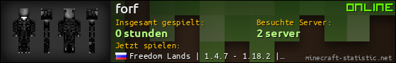 Benutzerleisten 560x90 für forf