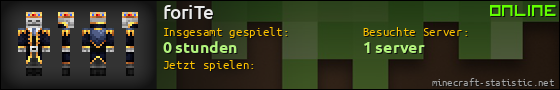 Benutzerleisten 560x90 für foriTe