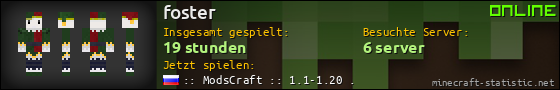 Benutzerleisten 560x90 für foster