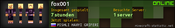 Benutzerleisten 560x90 für fox001