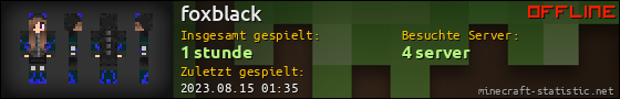 Benutzerleisten 560x90 für foxblack