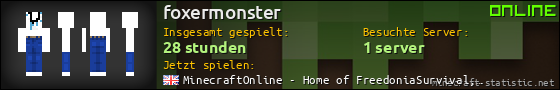 Benutzerleisten 560x90 für foxermonster