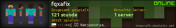 Benutzerleisten 560x90 für fqxafix