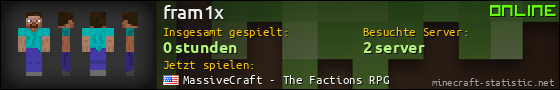Benutzerleisten 560x90 für fram1x
