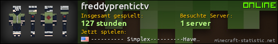 Benutzerleisten 560x90 für freddyprentictv