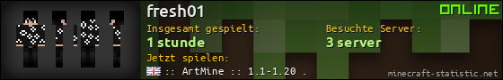 Benutzerleisten 560x90 für fresh01