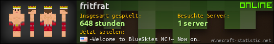 Benutzerleisten 560x90 für fritfrat