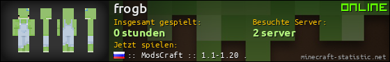 Benutzerleisten 560x90 für frogb