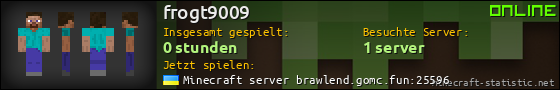Benutzerleisten 560x90 für frogt9009