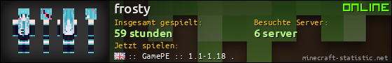 Benutzerleisten 560x90 für frosty