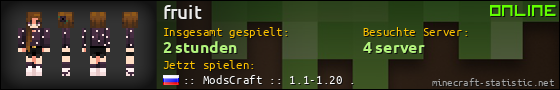 Benutzerleisten 560x90 für fruit