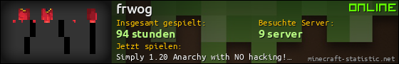 Benutzerleisten 560x90 für frwog