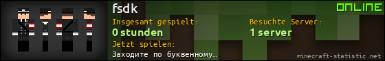 Benutzerleisten 560x90 für fsdk