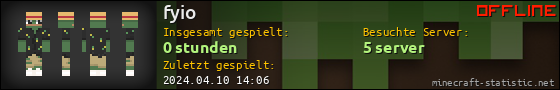 Benutzerleisten 560x90 für fyio