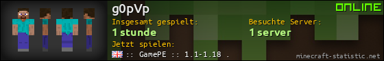 Benutzerleisten 560x90 für g0pVp