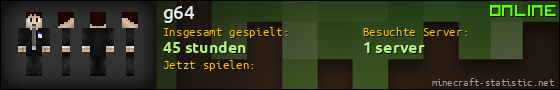 Benutzerleisten 560x90 für g64