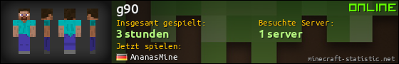 Benutzerleisten 560x90 für g90