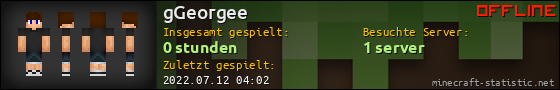 Benutzerleisten 560x90 für gGeorgee