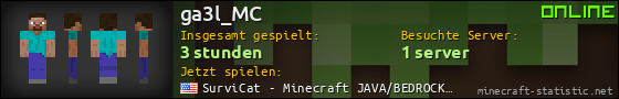 Benutzerleisten 560x90 für ga3l_MC