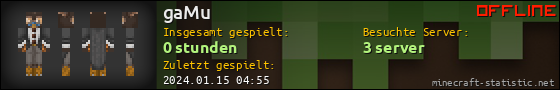 Benutzerleisten 560x90 für gaMu