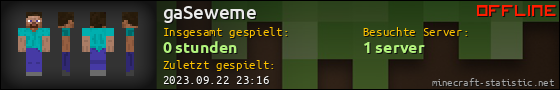Benutzerleisten 560x90 für gaSeweme