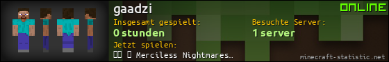 Benutzerleisten 560x90 für gaadzi