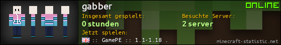 Benutzerleisten 560x90 für gabber