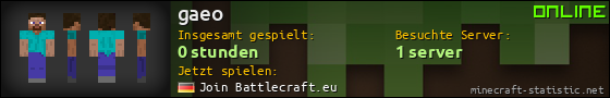 Benutzerleisten 560x90 für gaeo