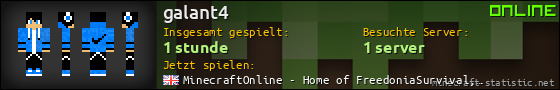 Benutzerleisten 560x90 für galant4
