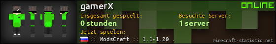 Benutzerleisten 560x90 für gamerX
