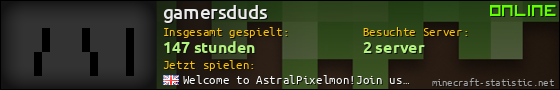 Benutzerleisten 560x90 für gamersduds