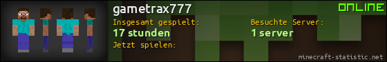 Benutzerleisten 560x90 für gametrax777