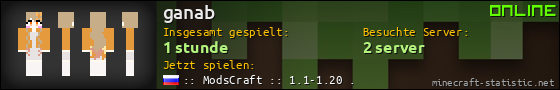 Benutzerleisten 560x90 für ganab
