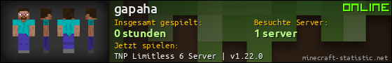 Benutzerleisten 560x90 für gapaha