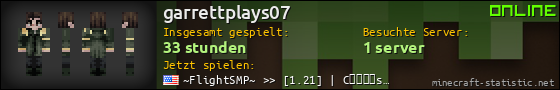 Benutzerleisten 560x90 für garrettplays07